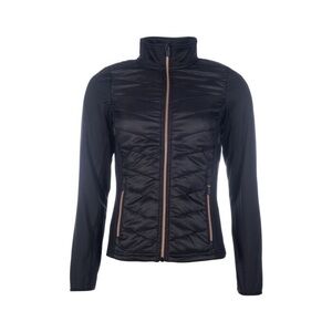 Women's Black Quilted Jacket